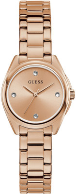 GUESS Rose Gold Dial Analog Watch  - For Women