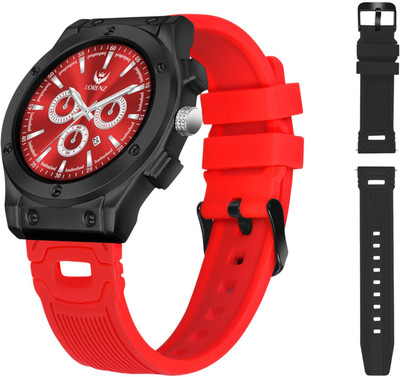 LORENZ CM-4099-SPRT-BLK Lorenz Red Dial 2 in 1 casual Sports Analog Watch  - For Men