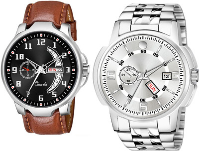 Caihong BRN-1-AND-SLV-10 Analog Watch  - For Men
