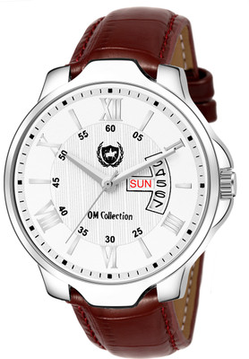 Om Collection OMK02 Day and Date Watch Analog Watch  - For Men