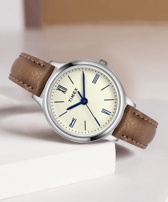 TIMEX White Dial Analog Watch  - For Women