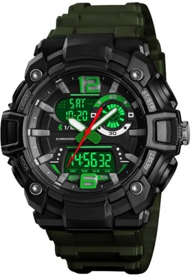 Joymart 9099_DUAL TIME LUMINOUS Display Calender Authentic Branded Wrist Analog-Digital Watch  - For Men