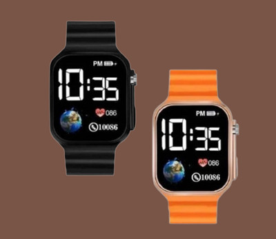 JANVITRADERSS Ultra Digital Dial Waterproof Smart Design LED Display Kids Watch Digital Watch  - For Boys & Girls