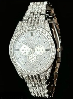 kriss collection Kc rlx stl Stone Studded Analog Watch  - For Men & Women
