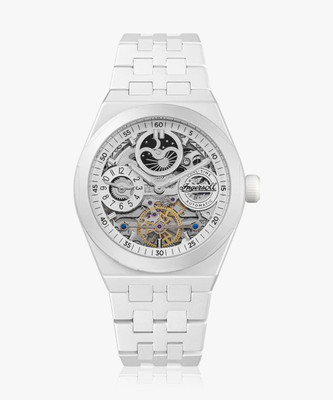 Ingersoll I15103 Automatic Ceramic White Dial With Lifetime Warranty Analog Watch  - For Men