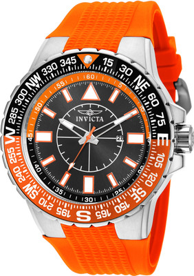 INVICTA Aviator Aviator Quartz Black Dial Analog Watch  - For Men