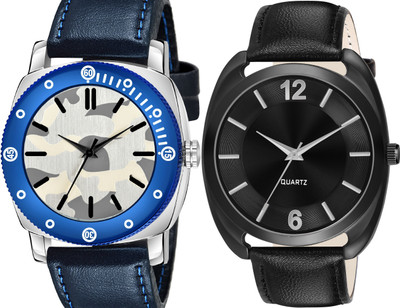 TVILLA Black Stylish Dial MZ-LR76 Analog Watch  - For Men
