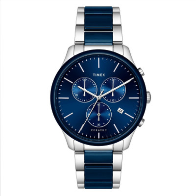 TIMEX Timex Chronograph Blue Dial Men Watch-TWEG21701 Analog Watch  - For Men