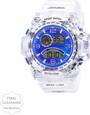 Timor F-TC905 Multi-Functional Automatic Waterproof Transparent Sports Digital Watch For Boys Digital Watch  - For Boys & Girls