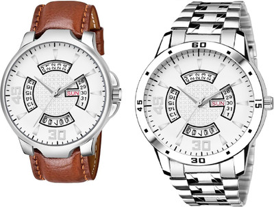 Caihong BRN-22-AND-SLV-22 Analog Watch  - For Men