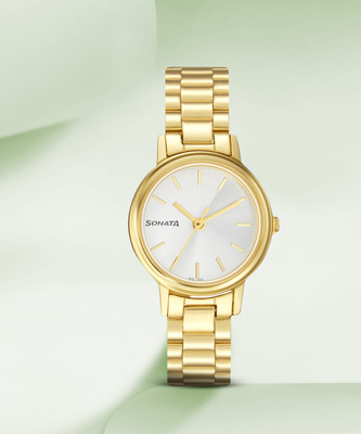 SONATA NP8096YM06 Essential 4.0 Analog Watch  - For Women
