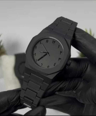 SPARKPLUG Men Analog Black Watch Arabic Dial Polycarbonate Ultra-Light Analog Watch Analog Watch  - For Men