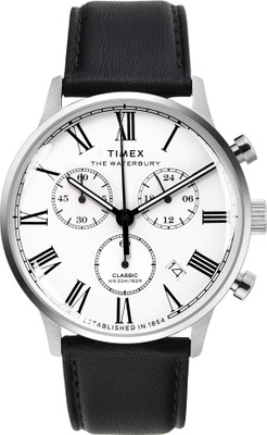 TIMEX TWEG26600 TIMEX WATERBURY White Round Dial Analog Watch  - For Men