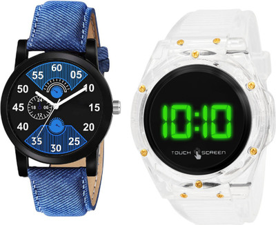 Brostin New Stylish Analog-Digital Men's Combo Watches Analog-Digital Watch  - For Men
