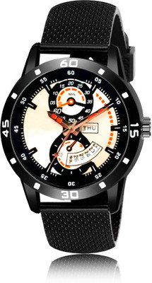 VARNI ENT LR56 Multicolor Date Display::Calendar Analog Watch  - For Men