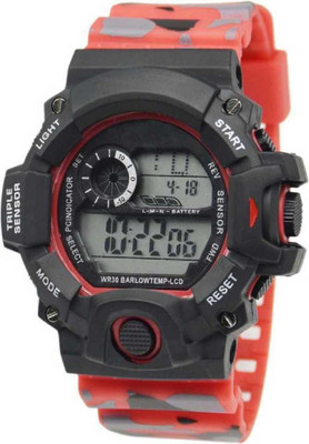 Zienz STYLISH SPOTRT Multifunctional Dual Time digital Mens Watch Digital Watch  - For Boys