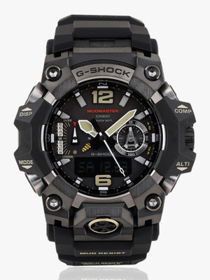 CASIO GWG-B1000-1ADR G-Shock Gray Ip Dial Black Resin Strap Analog-Digital Watch  - For Men