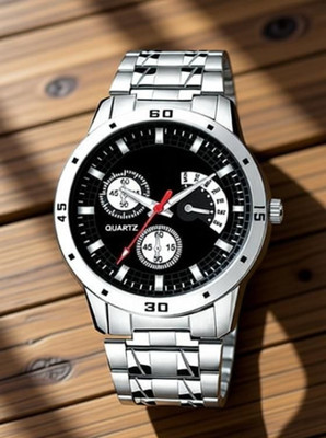 ShopGlobal RB04 Black Chian Watch Analog Watch - For Men