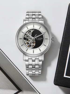 Titan Ying Yang Titan Automatic Analog Watch  - For Men