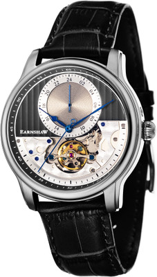 Earnshaw ES-8085-02 Longitude Regulator
Open Heart Analog Watch  - For Men