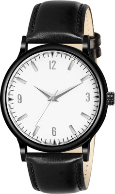 Hmt Fashion Round Dial Quartz Movement Leather Strap Watch For Men's Formal Analog Watch  - For Men