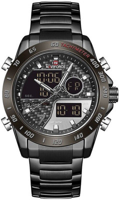 NAVIFORCE NF9171-BK NF9171-BK Analog-Digital Watch  - For Men
