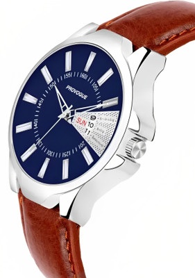 Analog watch with date and day display store