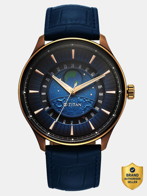 Titan Titan Stellar Titan Stellar Quartz Blue Round Dial Men's Watch / Analog Watch  - For Men