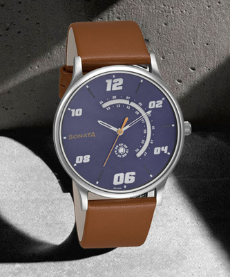 SONATA 77105SL04 - SDL645 - SO - RPM 2.0 Analog Watch  - For Men