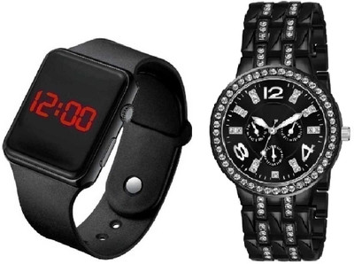 VISER Analog-Digital Watch  - For Couple
