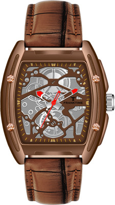 FRANKTIME Gears of Time Printed Mechanical Series Analog Watch  - For Men