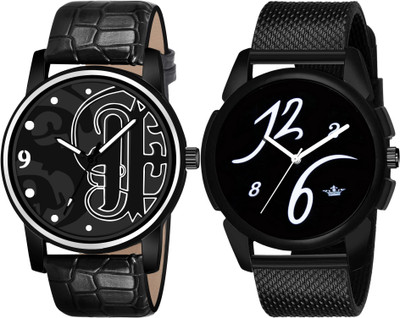 TVILLA Black Professional Look MZ-LR61 Analog Watch  - For Men