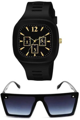 JSR JSR Watch & sunglass Combo Analog-Digital Watch  - For Men & Women
