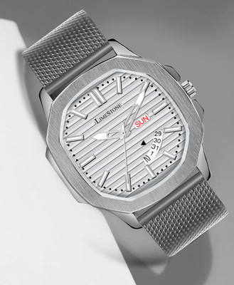 LIMESTONE OTUS 3D Dial The Vintage Day and Date Functioning Boys Quartz Analog Watch  - For Men