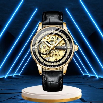 Diollo DIOSIX-GOLD 2024 New Diollo skeleton Gold tone premium watch Analog Watch  - For Men