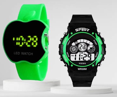 Good Friend GOOD GIFT FOR KID'S SPORT COLLECTION SILICON STRAP LIGHT WEIGT MULTI SEVEN LIGHT Digital Watch  - For Boys