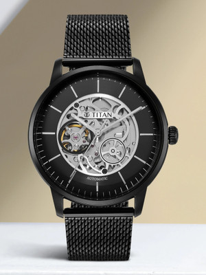 Titan 90110NM01 Mechanical Analog Watch  - For Men