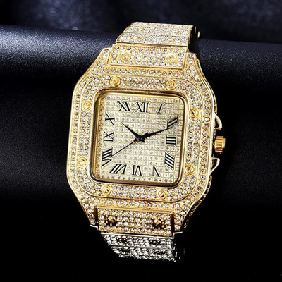 Glowme diamond sq Muskan Creations Analog Watch  - For Men