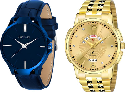 Giomex Exclusive Launch G-Blue Plain Analog Watch  - For Men & Women