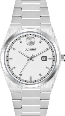 luxurit Moon Series Stainless Steel Analog Watch  - For Men