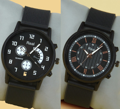 watches men combo pack 2 Analog Watch - For Men