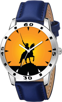 Talgo SHIVAJI-AVO- SIL-BLU-L Best Quality Glamorous Boys Analog Watch  - For Men