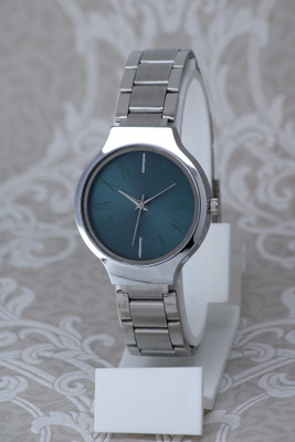 ZANZEER Unique Design Shiny Color Dial Attractive Stainless Steel Belt Unique Design Shiny Color Dial Attractive Stainless Steel Belt Analog Watch  - For Girls