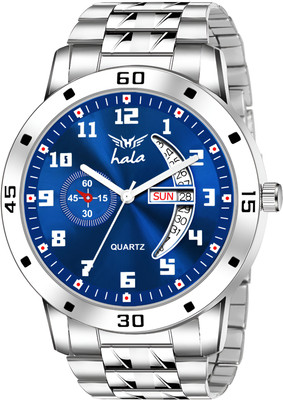 house of common All Blue| Date & Time | Minimalist | Premium | Stainless Steel | Water Resistant Analog Watch  - For Men