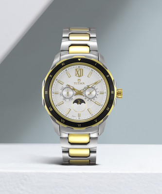 Titan NQ1688KM02 Regal Crest Analog Watch  - For Men