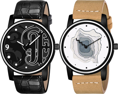 TVILLA Black Professional Look MZ-LR70 Analog Watch  - For Men