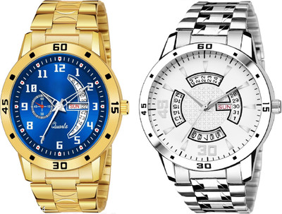 Caihong GOLD-4-AND-SLV-22 Analog Watch  - For Men