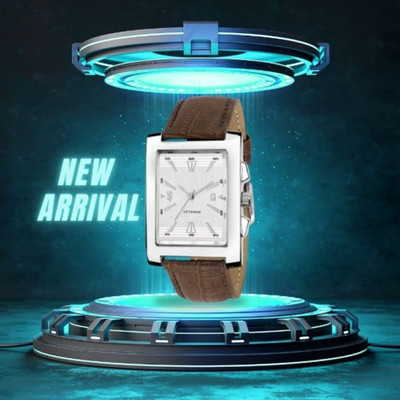Giomex Trendy Analog Square Leathers Strap Wrist Watch Analog Watch  - For Men