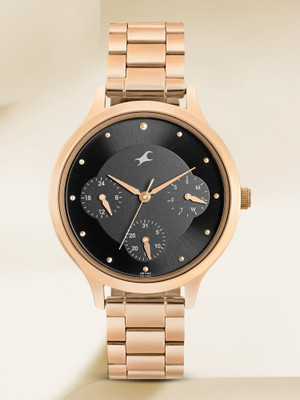 Fastrack FK Exclusive Analog Watch For Girls 6285WM05 Alpha Black Dial Analog Watch  - For Women