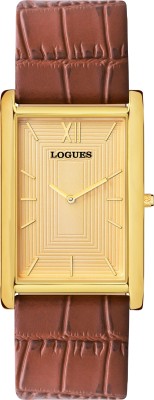 LOGUES WATCHES Analog Golden Dial Men's Watch | G 1472 YL-13 Analog Watch  - For Men